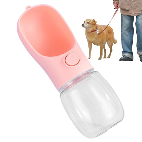 Ysvnlmjy Reise-Wassernapf für Hunde – 350 ml Wasserflaschenspender, Hunde-Wasserflaschenspender für Reisen, Spaziergänge, Wandern und Outdoor-Aktivitäten von Ysvnlmjy