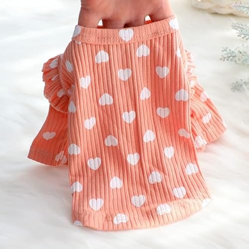 YuZiJiang Katzenkleidung mit Herzdruck, Haustierkleidung für kleine Katzen, Hunde, Katzenkostüme, weiche Kätzchen, Kitty-Mantel, Jacke, Welpen, Katzen, Outfit, Maskottchen YuZiJiang Katzenkleidung mit Herzdruck, Haustierkleidung für kleine Katzen, Hunde, Katzenkostüme, weiche Kätzchen, Kitty-Mantel, Jacke, Welpen, Katzen, Outfit, Maskottchen von YuZiJiang