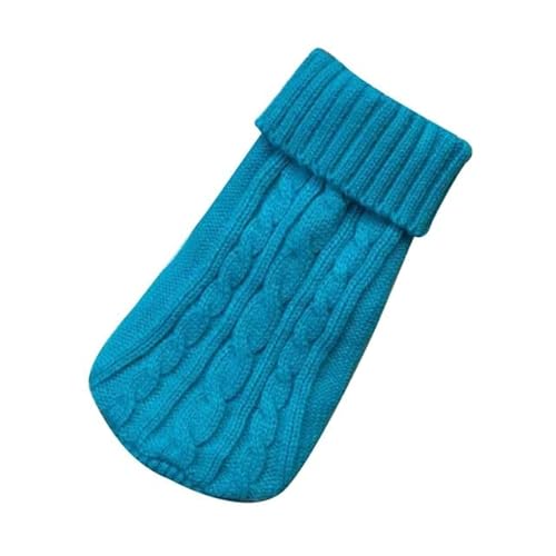 YuZiJiang Kleiner Welpe Haustier Hund Katze Strickpullover Warmer Mantel Jacke Hündchen Winterkleidung Reine Farbe Hundepullover YuZiJiang Kleiner Welpe Haustier Hund Katze Strickpullover Warmer Mantel Jacke Hündchen Winterkleidung Reine Farbe Hundepullover von YuZiJiang
