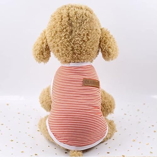YuZiJiang Süße gestreifte Katzenweste, Klassische Haustierkleidung für Katzen, Ropa-Katzenkleidung für Haustiere, Outfit YuZiJiang Süße gestreifte Katzenweste, Klassische Haustierkleidung für Katzen, Ropa-Katzenkleidung für Haustiere, Outfit von YuZiJiang