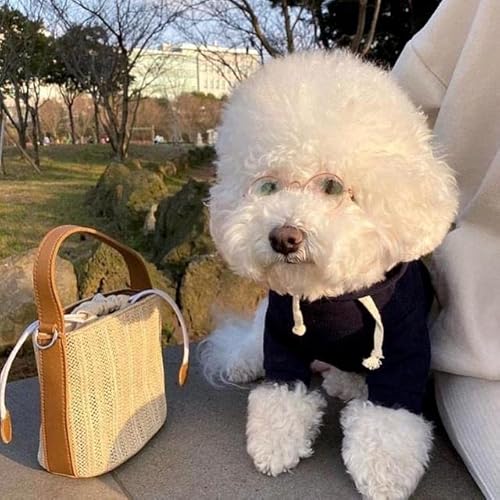 YuZiJiang Winter Haustier Hunde Kleidung Solid Warm Hunde Hoodies Baumwolle Plus Samt Für Hunde Kleidung Katze Klein Niedlich Frühling von YuZiJiang