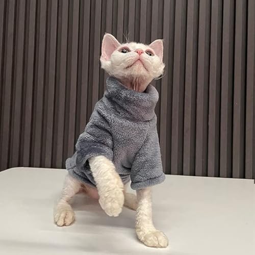 YuZiJiang Winter-Katzenkostüm für Katzen, weiches Fleece, Hunde- und Katzenkleidung, Kleidung für Katzen, Pullover YuZiJiang Winter-Katzenkostüm für Katzen, weiches Fleece, Hunde- und Katzenkleidung, Kleidung für Katzen, Pullover von YuZiJiang