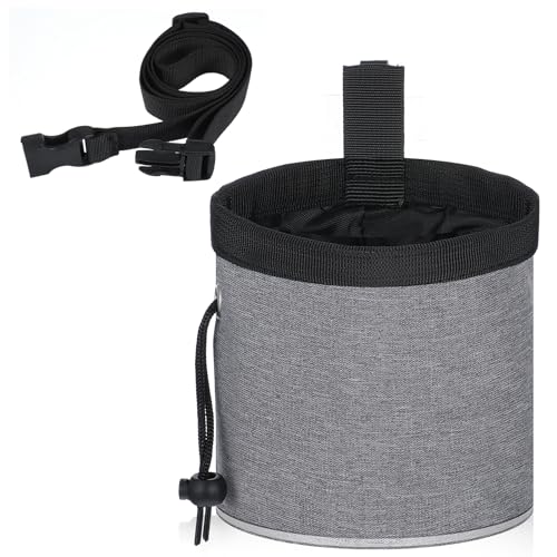 Yuanchu Leckerlitasche für Hunde, Hundetraining Futterbeutel Hundesnackbeutel mit Verstellbarer Bund Multifunktionale Futtertasche mit Kotbeutelspender Leckerlibeutel für Haustier Gassigehen Hundetrai Yuanchu Leckerlitasche für Hunde, Hundetraining Futterbeutel Hundesnackbeutel mit Verstellbarer Bund Multifunktionale Futtertasche mit Kotbeutelspender Leckerlibeutel für Haustier Gassigehen Hundetrai von Yuanchu