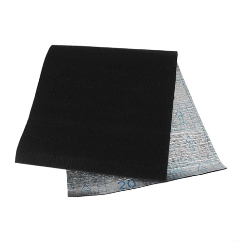 Schneidbare Kratzmatte für Katzen, 40 x 100 cm, zuschneidbarer Möbelschutz für Katzen, wandmontierte Klettermatte für Sofaschutz, Polyester, Anti-Kratz-Aufkleber (schwarz) von Yuanpgky