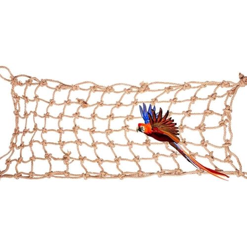 Parrots Climbing Net Medium Large Parrots Hanging Hemp Rope Net Swing Cage Toy Suitable for All Kinds of Birds Climbing Parrots Climbing Net Medium Large Parrots Hanging Hemp Rope Net Swing Cage Toy Suitable for All Kinds of Birds Climbing von Yuanyifenglin