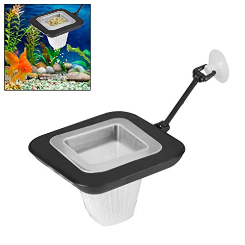 Trichter-Futterspender für Aquarien, Kunststoff, Rot, Insekten-Futterbecher, Blutwurm, Nematoden-Futterwerkzeug mit Saugnapf zum Füttern von Fischen Trichter-Futterspender für Aquarien, Kunststoff, Rot, Insekten-Futterbecher, Blutwurm, Nematoden-Futterwerkzeug mit Saugnapf zum Füttern von Fischen von Yuanyifenglin