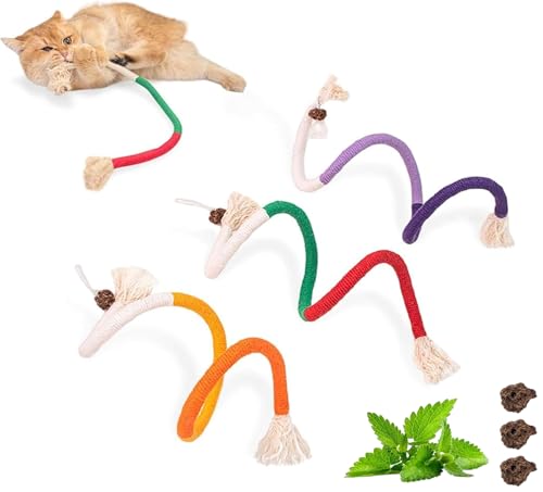 3 Stück katzenspielzeug Spielzeug Beißseil,Interaktives Minzbiss für Katzen,Katzen Zahnpflege für Katzenbeißseil Set,Gegen Mundgeruch Spielzeug bei Katzen,Baumwollseil-Kauspielzeug mit Katzenminze 3 Stück katzenspielzeug Spielzeug Beißseil,Interaktives Minzbiss für Katzen,Katzen Zahnpflege für Katzenbeißseil Set,Gegen Mundgeruch Spielzeug bei Katzen,Baumwollseil-Kauspielzeug mit Katzenminze von YueJieSelected