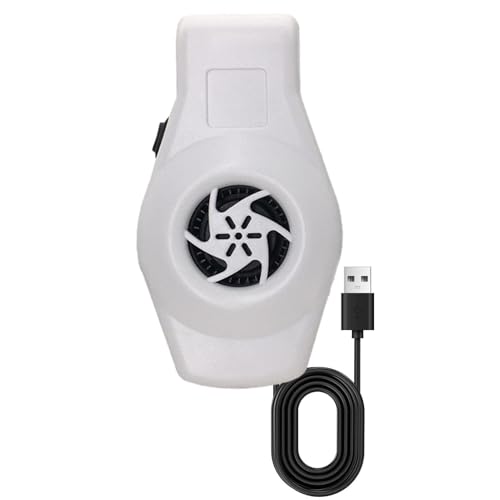Yuecjian Aquarium-Kühler – USB-Fischtank-Kühler, rostfrei, leiser Kühler, Aquariumkühlung, kalter Wind für Zuhause, Süßwasser, Reptilien von Yuecjian