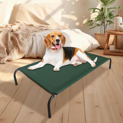 Yuecjian Erhöhtes Hundebett | Atmungsaktives Outdoor Hochgelegtes Hundebett,Waschbare Kissen Haustier Hängematte Robuster Belüfteter Katzen Sofa Für Welpen Camping Ältere Hunde Auto Yuecjian Erhöhtes Hundebett | Atmungsaktives Outdoor Hochgelegtes Hundebett,Waschbare Kissen Haustier Hängematte Robuster Belüfteter Katzen Sofa Für Welpen Camping Ältere Hunde Auto von Yuecjian