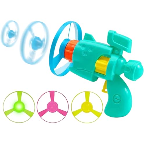 Yuecjian Fliegende Scheiben Abschuss Spielzeug, Haustier Werfer Mit Leuchtfunktion, Tragbares Interaktives Haustierspiel Für Garten Camping Yuecjian Fliegende Scheiben Abschuss Spielzeug, Haustier Werfer Mit Leuchtfunktion, Tragbares Interaktives Haustierspiel Für Garten Camping von Yuecjian
