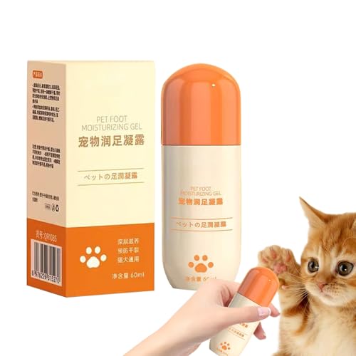 Yuecjian Katzen Pfotenbalsam, Pfotencreme Für Katzen, Feuchtigkeitsspendende Pflegecreme Zur Rissbehandlung Und Trockenheitspflege Bei Hunden Und Katzen Yuecjian Katzen Pfotenbalsam, Pfotencreme Für Katzen, Feuchtigkeitsspendende Pflegecreme Zur Rissbehandlung Und Trockenheitspflege Bei Hunden Und Katzen von Yuecjian