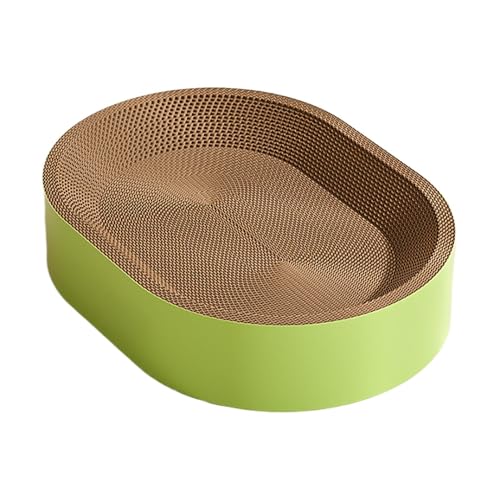 Yuecjian Kratzbrett Für Katzen, Kratzpad Schale und Nest für Hauskatzen, Interaktives Kratzspielzeug Für Wohnzimmer Schlafzimmer Spielbereich Yuecjian Kratzbrett Für Katzen, Kratzpad Schale und Nest für Hauskatzen, Interaktives Kratzspielzeug Für Wohnzimmer Schlafzimmer Spielbereich von Yuecjian