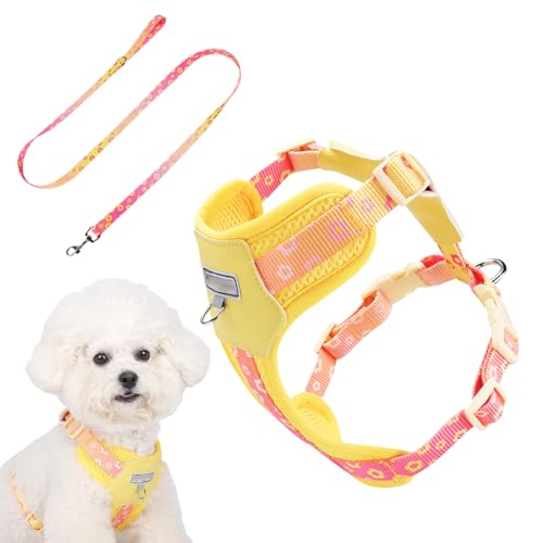 Yuecjian Leichtes Hundegeschirr, Hundetrainingsgeschirr, atmungsaktiv, ausbruchsicher, verstellbar, für große Rassen, behinderte Haustiere, Erholung, Unterstützung, Wandern, Abenteuer Yuecjian Leichtes Hundegeschirr, Hundetrainingsgeschirr, atmungsaktiv, ausbruchsicher, verstellbar, für große Rassen, behinderte Haustiere, Erholung, Unterstützung, Wandern, Abenteuer von Yuecjian