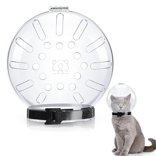 Katze Maulkorb Katze Transparente Kapuze Helm Katze Mund Abdeckung Atmungsaktiv Haustier Grooming Maulkorb Einstellbare Katze Ball Maske Verhindern von Katzen Beißen Kauen Grooming Katze Maulkorb Katze Transparente Kapuze Helm Katze Mund Abdeckung Atmungsaktiv Haustier Grooming Maulkorb Einstellbare Katze Ball Maske Verhindern von Katzen Beißen Kauen Grooming von Yuehuamech
