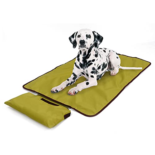 Outdoor Haustier Hund Matte Pad 100cm x 70cm Portable Wasserdicht Camping Outdoor Indoor Bett Matte Gepolstert Plüsch warme Welpenmatratzen Reise Fleece gefüttert Pad für kleine große Hunde Outdoor Haustier Hund Matte Pad 100cm x 70cm Portable Wasserdicht Camping Outdoor Indoor Bett Matte Gepolstert Plüsch warme Welpenmatratzen Reise Fleece gefüttert Pad für kleine große Hunde von Yuehuamech