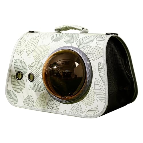 Pet Space Capsule Carrier Haustier Travel Backpack mit Bubble Window Pet Travel Carrier für Katze Welpe Reisen Wandern Wandern Camping 41x31cm/ 16. 1x12. 2inch von Yuehuamech