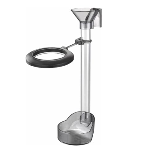 Yuelulala Garnelen-Futternapf-Set, Aquarium-Futterröhren-Set mit Futterring, Reinigungsbürste für Aquarien, Kristall, Garnelen-Futterstation (A24-1) von Yuelulala