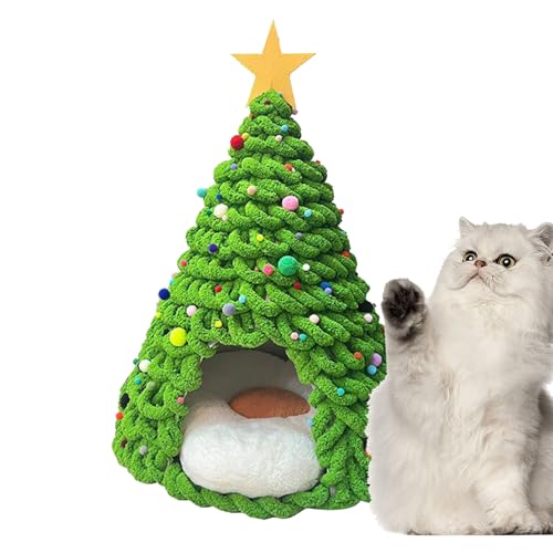 Yuemeuy Weihnachtsbaum Katzenhaus Material - Katzenbett Material Set - Dekorationen Für Höhlenhaus Möbel Zum Basteln Für Katzen Hunde Haustiere Familie Freunde An Yuemeuy Weihnachtsbaum Katzenhaus Material - Katzenbett Material Set - Dekorationen Für Höhlenhaus Möbel Zum Basteln Für Katzen Hunde Haustiere Familie Freunde An von Yuemeuy