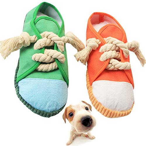 Yueser 2 Stück Hunde Kauspielzeug Pantoffelform Hundespielzeug Quietschendes Spielzeug für Haustiere für Kleine Mittelgroße Hunde Pädagogisches Spielzeug Yueser 2 Stück Hunde Kauspielzeug Pantoffelform Hundespielzeug Quietschendes Spielzeug für Haustiere für Kleine Mittelgroße Hunde Pädagogisches Spielzeug von Yueser