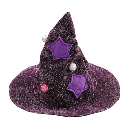 Haustierkostüme für Hunde,Hunde-Halloween-Kostüm, Glitzer Halloween Hundekleidung Katzenhexenkostüm, Bequemes Katzen-Zauberer-Outfit, Hexenhundekostüm für kleine und mittelgroße Katzen und Hunde Haustierkostüme für Hunde,Hunde-Halloween-Kostüm, Glitzer Halloween Hundekleidung Katzenhexenkostüm, Bequemes Katzen-Zauberer-Outfit, Hexenhundekostüm für kleine und mittelgroße Katzen und Hunde von Yugugomo