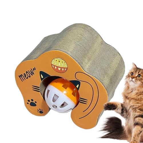 Katzen-Akkordeonspielzeug, Katzenkratzer, Katzenkratzbaum, Katzenspielzeug mit Glocke, Einziehbares Kratz-Akkordeonbrett, Katzenmöbel-Schutzspielzeug für Katzen, Hauskatzen, Welpen Katzen-Akkordeonspielzeug, Katzenkratzer, Katzenkratzbaum, Katzenspielzeug mit Glocke, Einziehbares Kratz-Akkordeonbrett, Katzenmöbel-Schutzspielzeug für Katzen, Hauskatzen, Welpen von Yugugomo