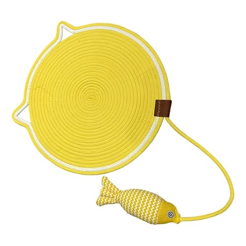 Kratzmatte für Katzen, Kratzmatte für Katzen,Katzenspielzeug Möbelschutz Kratzteppich Katzenspielzeug - Robuste Kratzpads, Katzenkratzer aus Baumwollseil für Hauskatzen Kratzmatte für Katzen, Kratzmatte für Katzen,Katzenspielzeug Möbelschutz Kratzteppich Katzenspielzeug - Robuste Kratzpads, Katzenkratzer aus Baumwollseil für Hauskatzen von Yugugomo