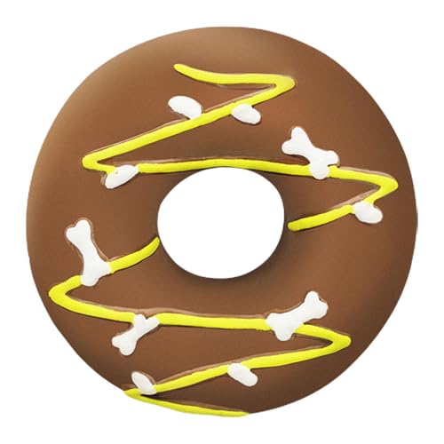 Yugugomo Hunde Donut Spielzeug, Hundefigur, Latex Spielzeug im Donut Design, kratzfestes Kauzeug für Hunde, leicht zu reinigen, für Training, Spielzeit zu Hause und Außenaktivitäten Yugugomo Hunde Donut Spielzeug, Hundefigur, Latex Spielzeug im Donut Design, kratzfestes Kauzeug für Hunde, leicht zu reinigen, für Training, Spielzeit zu Hause und Außenaktivitäten von Yugugomo
