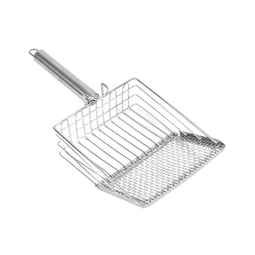 Yugugomo Katzenstreu Schaufel Metall, Schaufel Katzenklo, Katzenklo Schaufel Metall, Aufhängbare Katzenschaufel Mit Ergonomischem Griff Für Zuhause, Katzenzucht, Tierhandlung Yugugomo Katzenstreu Schaufel Metall, Schaufel Katzenklo, Katzenklo Schaufel Metall, Aufhängbare Katzenschaufel Mit Ergonomischem Griff Für Zuhause, Katzenzucht, Tierhandlung von Yugugomo