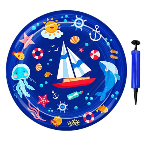 Yugugomo Wassersensorik Spielmatte für Hunde & Katzen mit Luftpumpe, 100cm x 100cm Verdickte Auslaufsichere Wassergefüllte aus PVC, Interaktives Spielzeug Kühlmatte für Drinnen/Draußen Yugugomo Wassersensorik Spielmatte für Hunde & Katzen mit Luftpumpe, 100cm x 100cm Verdickte Auslaufsichere Wassergefüllte aus PVC, Interaktives Spielzeug Kühlmatte für Drinnen/Draußen von Yugugomo