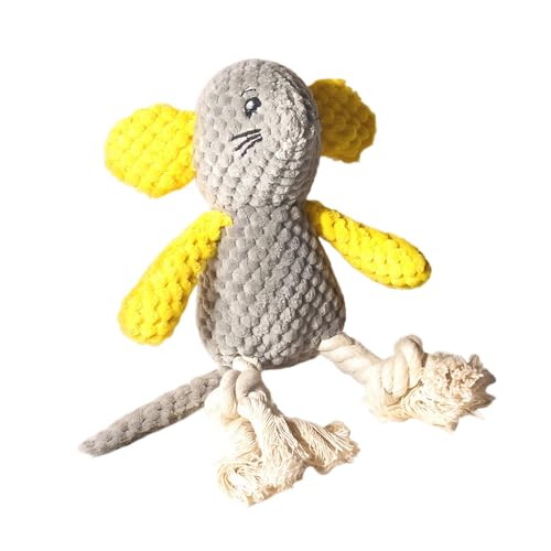 Yugugomo Weiches Hundesspielzeug, Plüschspielzeug für Hunde - Mäuseform interaktive Spielzeuge - Unzerstörbare Welpenvorräte mit Crinkle Sound, hart für Indoor -Spiel, Outdoor -Abruf Yugugomo Weiches Hundesspielzeug, Plüschspielzeug für Hunde - Mäuseform interaktive Spielzeuge - Unzerstörbare Welpenvorräte mit Crinkle Sound, hart für Indoor -Spiel, Outdoor -Abruf von Yugugomo