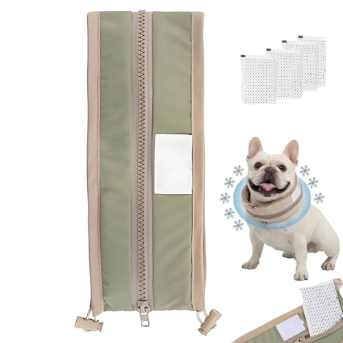 Petzymart Cool Loop, Petzymart Coolloop, Petzymart Kühlhalsband, mit Eisbeutel, wiederverwendbar, kühlendes Hundehalsband, Sommerkühlung, 35,6–61 cm, verstellbare Halslänge, Grün, Größe L Petzymart Cool Loop, Petzymart Coolloop, Petzymart Kühlhalsband, mit Eisbeutel, wiederverwendbar, kühlendes Hundehalsband, Sommerkühlung, 35,6–61 cm, verstellbare Halslänge, Grün, Größe L von Yuhaidzsw