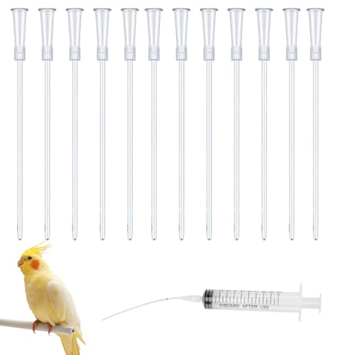Yuiturt 13 Stück Fütterspritzen für Jungvögel, 20ml Fütterspritzen mit Schlauch, Tauben Zubehör, Handfütterung Spritze für Baby Vögel, Papageien, Tauben, Milch, Wasser, Medikamente, Aliment Yuiturt 13 Stück Fütterspritzen für Jungvögel, 20ml Fütterspritzen mit Schlauch, Tauben Zubehör, Handfütterung Spritze für Baby Vögel, Papageien, Tauben, Milch, Wasser, Medikamente, Aliment von Yuiturt