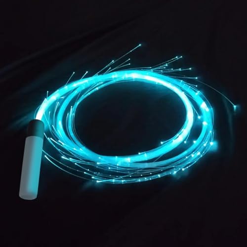 Blinkende Peitsche, LED-Glasfaser-Weltraumpeitsche, LED-Tanz-Glühpeitsche, 7 Farben LED Leuchtendes Rotierendes Ravee-Zubehör, Batteriebetriebene Glasfaser-Peitsche,für Musikfestival, Tanzshow Blinkende Peitsche, LED-Glasfaser-Weltraumpeitsche, LED-Tanz-Glühpeitsche, 7 Farben LED Leuchtendes Rotierendes Ravee-Zubehör, Batteriebetriebene Glasfaser-Peitsche,für Musikfestival, Tanzshow von Yulokdwi