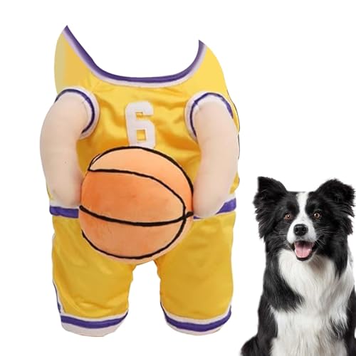 Kostüm Für Hunde Basketball, Hunde-Basketball-Kostüm Mit Ball, Hunde-Halloween-lustiges Basketball-Hundekostüm, Hunde-Outfit, Hundekleidung Für Kleine Hunde, Mittelgroße Hunde, Große Hunde Kostüm Für Hunde Basketball, Hunde-Basketball-Kostüm Mit Ball, Hunde-Halloween-lustiges Basketball-Hundekostüm, Hunde-Outfit, Hundekleidung Für Kleine Hunde, Mittelgroße Hunde, Große Hunde von Yulokdwi