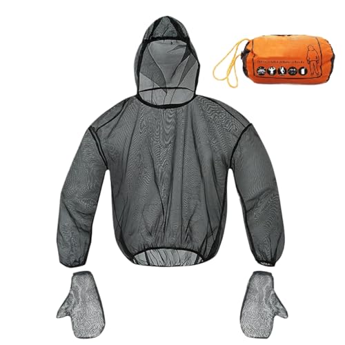 Yulokdwi Fliegenkörpernetz,Fliegenbekleidung Mit Vollständigem Netzschutz | Flexible Atmungsaktive Schutzausrüstung Für Camping Abenteuer Wandern Angeln Unisex Yulokdwi Fliegenkörpernetz,Fliegenbekleidung Mit Vollständigem Netzschutz | Flexible Atmungsaktive Schutzausrüstung Für Camping Abenteuer Wandern Angeln Unisex von Yulokdwi