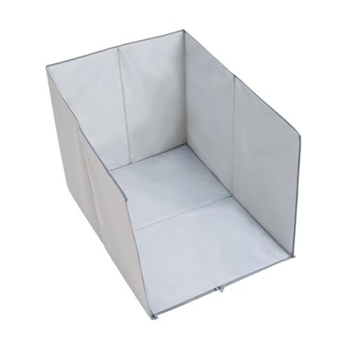 Yulokdwi Katzenklo Spritzschutz - Offene Oberseite Hohe Seiten Spritzwasserschutz Abdeckung | Zusammenklappbarer Kätzchen Urin Schutz,Hygiene im Haushalt Verhindert Yulokdwi Katzenklo Spritzschutz - Offene Oberseite Hohe Seiten Spritzwasserschutz Abdeckung | Zusammenklappbarer Kätzchen Urin Schutz,Hygiene im Haushalt Verhindert von Yulokdwi