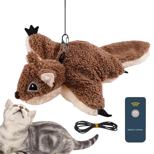 Yulokdwi Katzenspielzeug für Hauskatzen, Katzenspielzeug mit fliegendem Vogel,Automatisches Katzenspielzeug, elektrisches interaktives Katzenspielzeug - Katzenzubehör, realistisches Yulokdwi Katzenspielzeug für Hauskatzen, Katzenspielzeug mit fliegendem Vogel,Automatisches Katzenspielzeug, elektrisches interaktives Katzenspielzeug - Katzenzubehör, realistisches von Yulokdwi