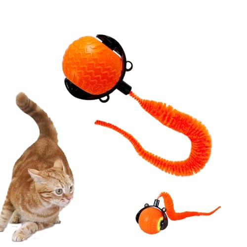 Yulokdwi Leuchtende Katzenbälle,Automatisch rollender Katzenball | Elektronischer leuchtender Spielzeugball - Bewegliches, leuchtendes Haustierspielzeug, bissfestes, interaktives Katzenspielzeug für Yulokdwi Leuchtende Katzenbälle,Automatisch rollender Katzenball | Elektronischer leuchtender Spielzeugball - Bewegliches, leuchtendes Haustierspielzeug, bissfestes, interaktives Katzenspielzeug für von Yulokdwi