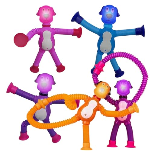Yulokdwi Pop Tube Hundespielzeug, Hund Pop Tube, 5X Animal Saugne -Tasse Spielzeug, Teleskopische Tierrohre zappeln Sensor Yulokdwi Pop Tube Hundespielzeug, Hund Pop Tube, 5X Animal Saugne -Tasse Spielzeug, Teleskopische Tierrohre zappeln Sensor von Yulokdwi