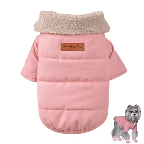 Yulokdwi Warme Hundejacke, Haustierkleidung | Warmer Haustiermantel | Zweibeinige Jacke mit modischem Kragen-Design, Haustier-Kostüme, Mäntel für Hunde bei kaltem Wetter für drinnen und draußen Yulokdwi Warme Hundejacke, Haustierkleidung | Warmer Haustiermantel | Zweibeinige Jacke mit modischem Kragen-Design, Haustier-Kostüme, Mäntel für Hunde bei kaltem Wetter für drinnen und draußen von Yulokdwi