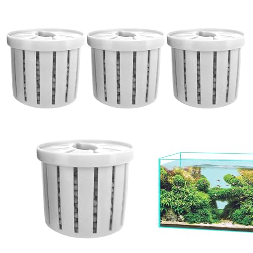 Yulokdwi Wasserpflanzentopf, Aquariumpflanzenhalter - Aquarium Pothos Holder - Stallpflanzkorb für Teichgarten, Schreibtischdekorationen für Wallfenster Eckregal von Yulokdwi