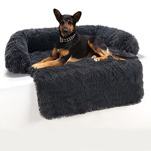 Yuly Couchkissen für Hunde und Katzen, Plüsch Hundematte Grosse Hundebett Hundesofa, Sofaschutz, Hundematratze mit Rutschfester Unterseite aus Gummigranulat, Waschbar, 80 * 75 * 13cm Yuly Couchkissen für Hunde und Katzen, Plüsch Hundematte Grosse Hundebett Hundesofa, Sofaschutz, Hundematratze mit Rutschfester Unterseite aus Gummigranulat, Waschbar, 80 * 75 * 13cm von Yuly