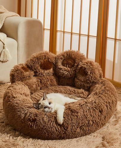 Yuly Hundekissen, Flauschiges Hundebett, Haustierbett mit rutschfeste Unterseite, Anti-Angst Hundekorb, Ultra Weicher Plüsch Haustierbett für Kleine, Mittelgroße und Große Hunde, Katzen Yuly Hundekissen, Flauschiges Hundebett, Haustierbett mit rutschfeste Unterseite, Anti-Angst Hundekorb, Ultra Weicher Plüsch Haustierbett für Kleine, Mittelgroße und Große Hunde, Katzen von Yuly