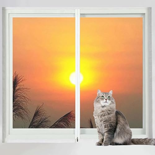 Yuly Katzensicherer Fensterschutz mit Reißverschluss, selbstklebendes Katzensicherheitsnetz, Fliegengitter, Anti-Moskito-Insektennetz für Balkon, Küche, Wohnzimmer Yuly Katzensicherer Fensterschutz mit Reißverschluss, selbstklebendes Katzensicherheitsnetz, Fliegengitter, Anti-Moskito-Insektennetz für Balkon, Küche, Wohnzimmer von Yuly
