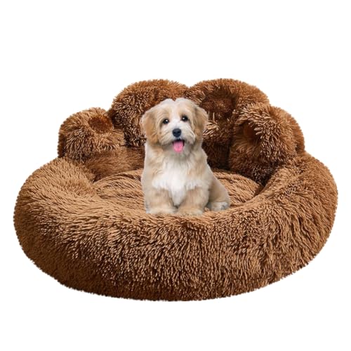 Yuly Langer Plüsch Hundebett, Hundesofa, Beruhigende Flauschige Hundematratze, Superweich Katzenbett mit Rutschfester Unterseite, Hundematte für Große, Mittelgroße Hunde Yuly Langer Plüsch Hundebett, Hundesofa, Beruhigende Flauschige Hundematratze, Superweich Katzenbett mit Rutschfester Unterseite, Hundematte für Große, Mittelgroße Hunde von Yuly