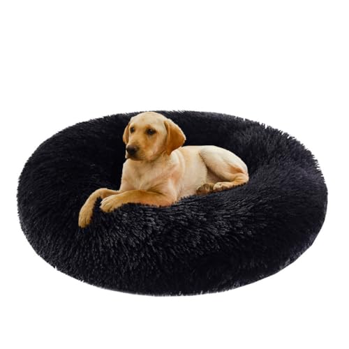 Yuly Orthopädisches Hundebett, Donut Hundekissen, Haustierbett mit rutschfeste Unterseite, Flauschig Doughnut Kuscheliges Hundebett Katzenbett, Waschbare Hundekistenmatratze Yuly Orthopädisches Hundebett, Donut Hundekissen, Haustierbett mit rutschfeste Unterseite, Flauschig Doughnut Kuscheliges Hundebett Katzenbett, Waschbare Hundekistenmatratze von Yuly
