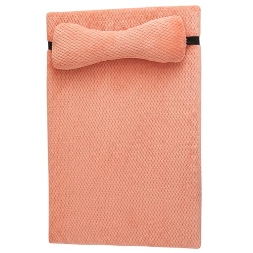 Yuly Premium Orthopädisches Hundebett,Waschbar Hundekissen,Bequem & Atmungsaktiv,Hundematte für große,mittelgroße & kleine Hunde,rutschfeste Unterseite,Waschbar (50x40x6cm,Rosa) von Yuly