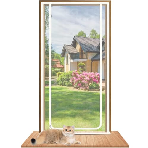 Yuly Schutzgitter für Katzen, Haustiere, Insektenschutz, Fliegengitter, Katzensicherheitsnetz für Schlafzimmer, Wohnzimmer, Küche, Terrassentür Yuly Schutzgitter für Katzen, Haustiere, Insektenschutz, Fliegengitter, Katzensicherheitsnetz für Schlafzimmer, Wohnzimmer, Küche, Terrassentür von Yuly