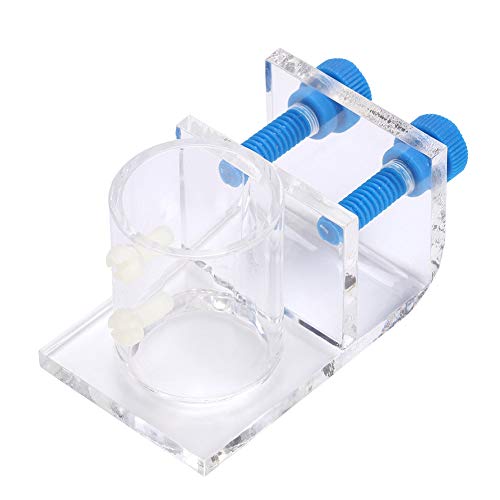 Yumech Aquarium Wasser Rohr Schlauch Halter Transparent Acryl Wasser Rohr Weichen Rohr Leuchte Halter Rohr Clamp Fisch Tank Rohr Klemme Halter für Aquarium Aquarium von Yumech