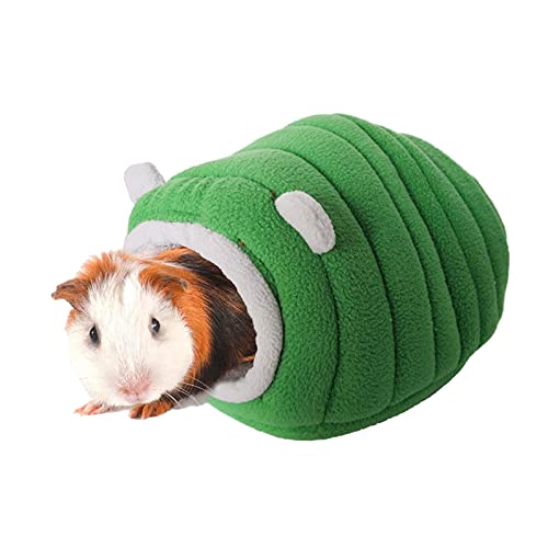 Yumech Kleine Tier Pet Winter Haus Hamster Mini Geschlossen Bett Warme Nest Schlaf Höhle Tragbare Schlafsack für Guinea Pig Chinchilla Eichhörnchen Igel Frettchen von Yumech